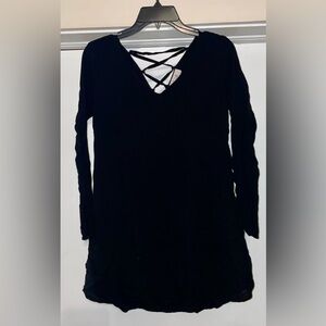 Bella Dahl Black Long Sleeve Dress